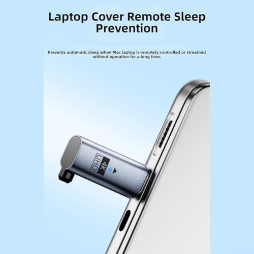 4K@60Hz USB C Dummy Display for Servers 4K@60Hz USB C Dummy Display(Gray) — view 2