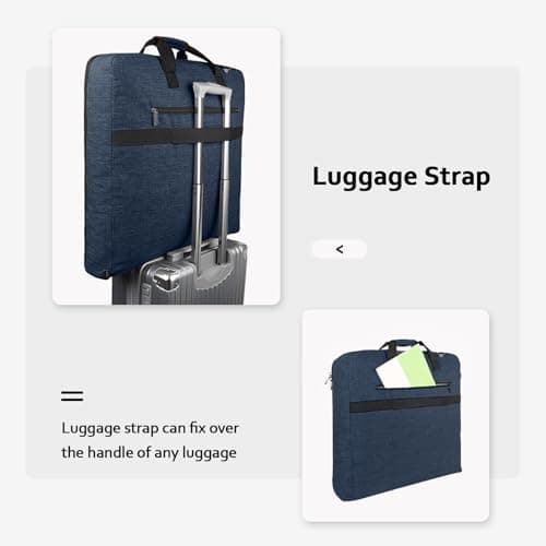 MATEIN Suit Carrier for Men, Travel Garment Bags with Strap for Business — view 6