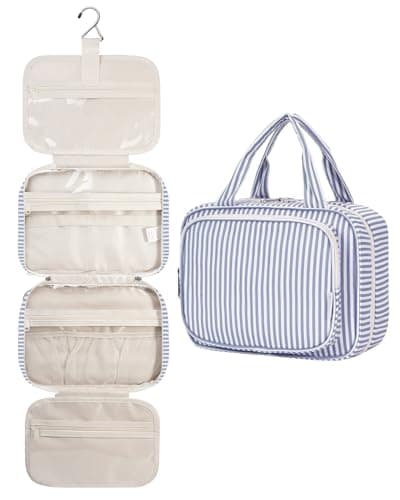 Narwey Hanging Travel Toiletry Bag for Women Toiletries Wash Bag