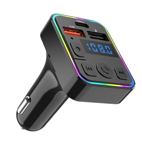 Car Music Adapter Plug-Play Multi-Device MP3 Type-C Port