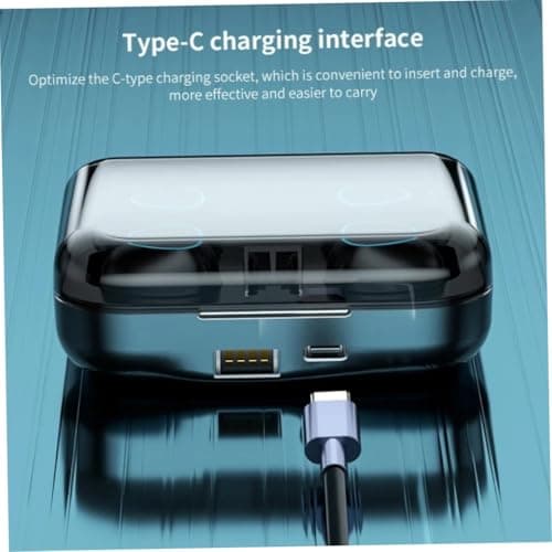 Xweptuy TWS Couple Earbuds Wireless HIFI Stereo Noise Reduction IPX7 Waterproof Earphone — view 5