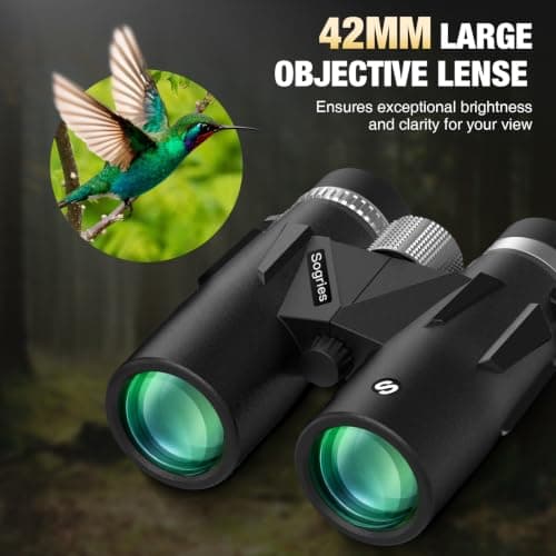 Sogries 12x42 HD High Power Binoculars for Adults — view 2