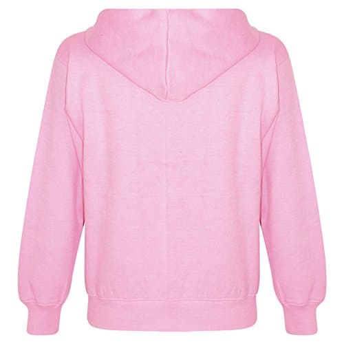 A2Z 4 Kids Boys Girls Tracksuit Set Plain & Camouflage Fleece - Plain Tracksuit Baby Pink 9-10 — view 4