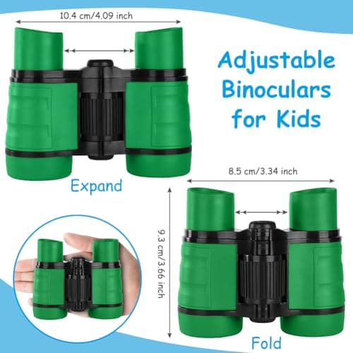 OSDUE Kids Telescope - 4x30 High Resolution Binoculars for Kids' Educational Learning and Outdoor Sports Play, Gifts for Age 3-12 Boys and Girls — view 2