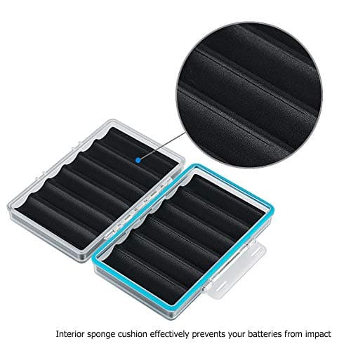 JJC 18650 Battery Organizer Hard Case Portable Carrying Organiser — view 5