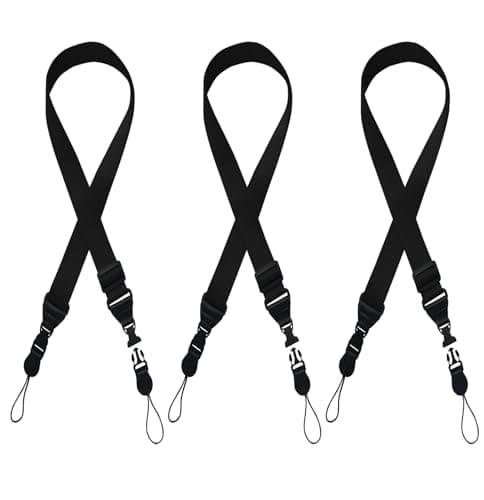 XILIYAI 3 Pack Universal Shoulder Strap, Replacement Nylon Neck Lanyard, Comfortable Adjustable Shoulder Strap for iPad/Samsung Tablet Case,Camera Crossbody Laptop Binocular Luggage Bag