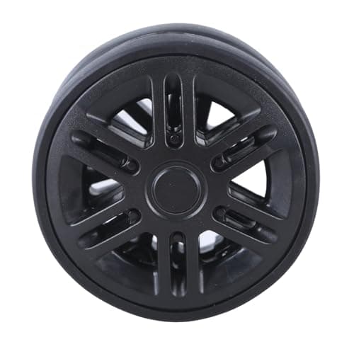 FACAILUO 8Pcs Luggage Replacement Wheels 60mm Double Luggage Wheels Rubber Suitcase Wheels Repair Kits Easy Installation — view 4