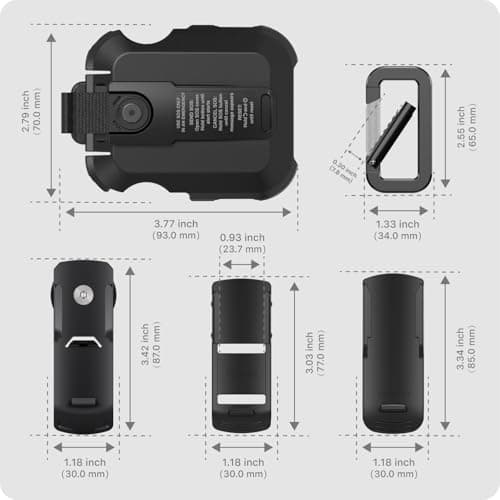 TUSITA Cradle Kit Accessory Compatible with Garmin inReach Messenger Plus Satellite Communicator - GPS System Accessories — view 3