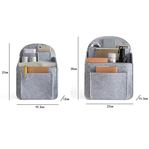 OYUEGE Felt Backpack Organiser Mini Backpack Organizer Insert Small Bag Divider for Rucksack Purse Lightweight Nylon Shoulder Bag Organizer Insert Color-E S — view 5