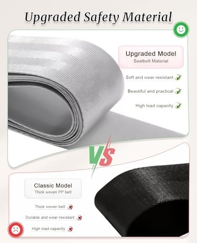 ASADAYS Luggage Straps [2026 New Model · Cross-shaped · TSA Lock] Anti-loosening strap durable nylon webbing adjustable length 102-200cm suitable for 22-32 inch suitcases (Silver) — view 4