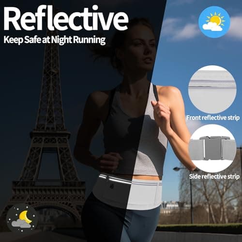QZLSAYSL Running Belt, Grey Running Belt，Waterproof，Grey — view 4