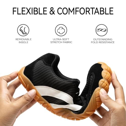 Barefoot Shoes Womens Mens Wide Toe Box Trainers Casual Sneakers Zero Drop — view 3