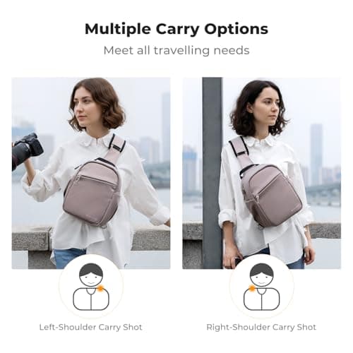 K&F CONCEPT Lightweight Camera Bag for Photographers Camera Sling Bag — view 6