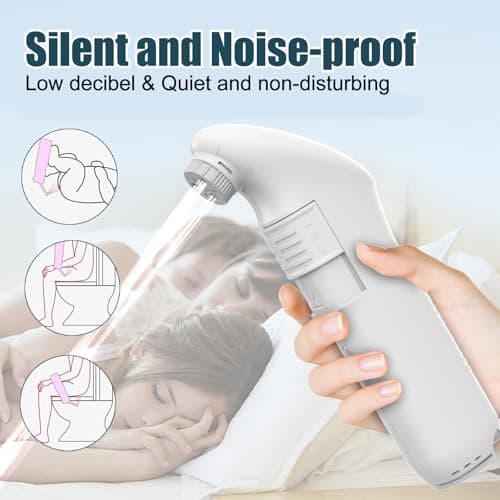 XFDZQQG Portable Bidet Electric,Travel Bidet Rechargeable,High Pressure Handheld Bidet Sprayer with 2.5L Water Tank,Peri Bottle 70-Minute Usage,Muslim Shower,Outdoor & Camping Toilet uk shatafa — view 3