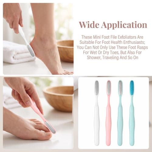 Shimmeroo Callus Remover for Toes, Foot File Exfoliator for Hard Dead Skin — view 6