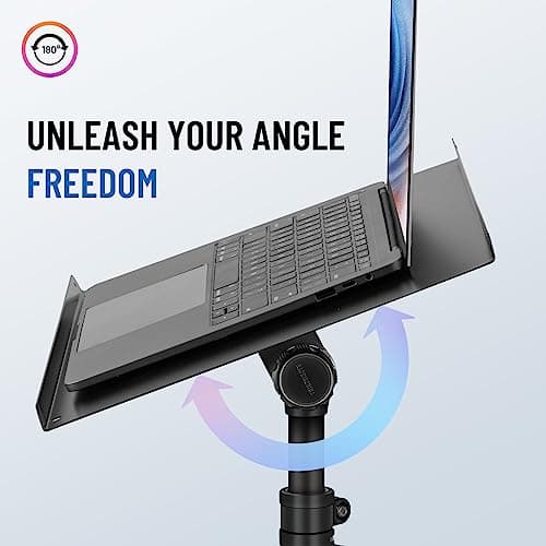 CAHAYA Projector Tripod Stand Portable Laptop Stand Adjustable Height — view 4
