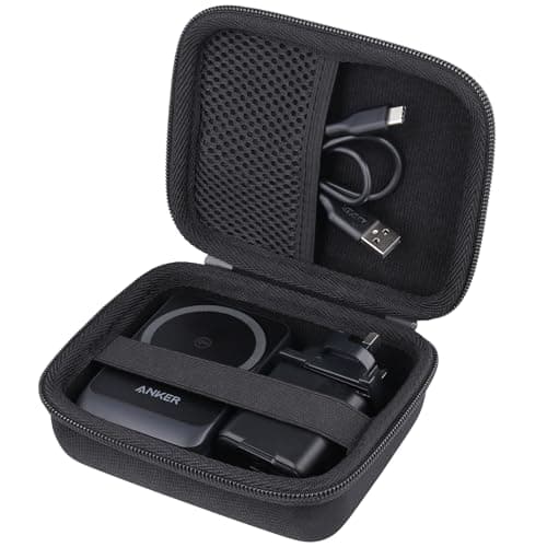 co2CREA Hard Travel Case for Anker MagGo 3-in-1 Wireless Charger A2557