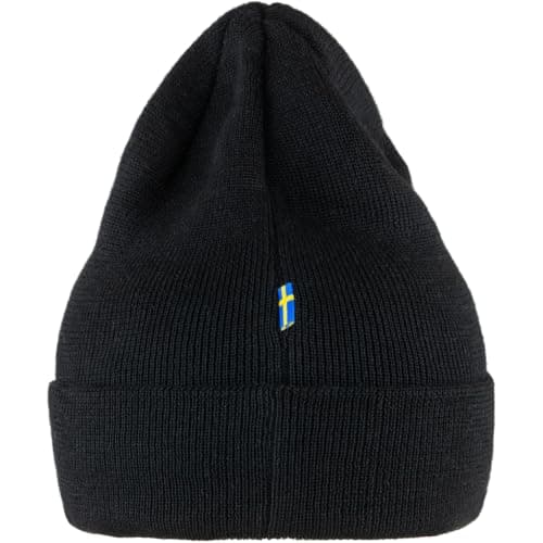FJALLRAVEN Unisex Vardag Classic Beanie Beret, Black, One Size UK — view 2