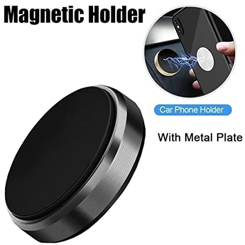 YSJJZRL Magnetic Phone Mount,Dashboard Magnetic Car Holder 360° Rotation Car Mount for All Smartphones (Rose gold) — view 2