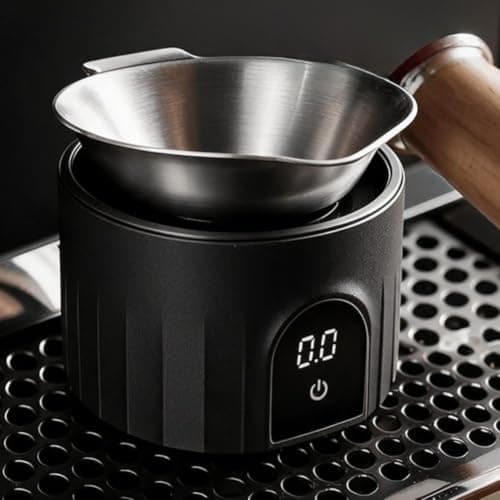 Portable Coffee Scale 500g Max Weight Compact(Beige) — view 5