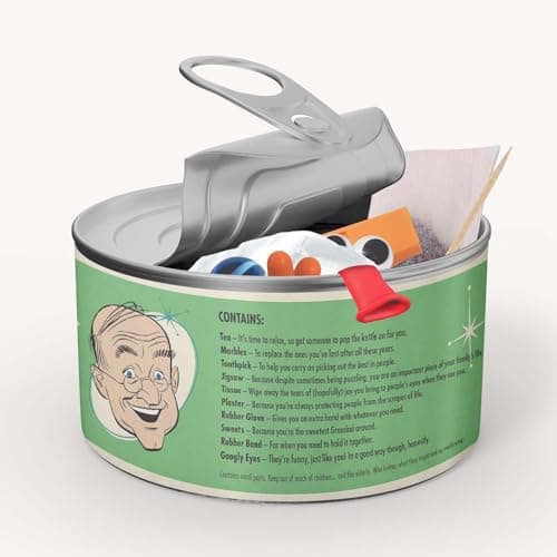 Father Fox - Retro Style Gift For Grandad - Novelty Survival Tin, Kit - Grandad's Birthday, Grandfather — view 2