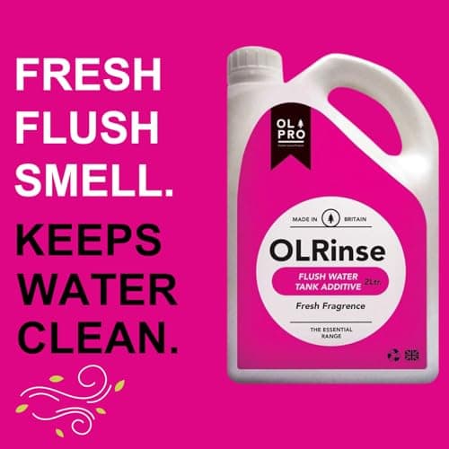 OLPRO Toilet Chemicals Twin Pack – OLChem Waste Tank Fluid & OLRinse Flush Additive – 2 × 2 L – Formaldehyde‑Free Toilet Treatment for Camping, Caravan, Motorhome & Boats — view 3