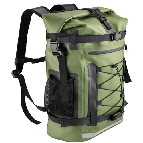 XREE 40L Dry Bag, Roll-Top Waterproof Bag Heavy Duty Waterproof Backpack