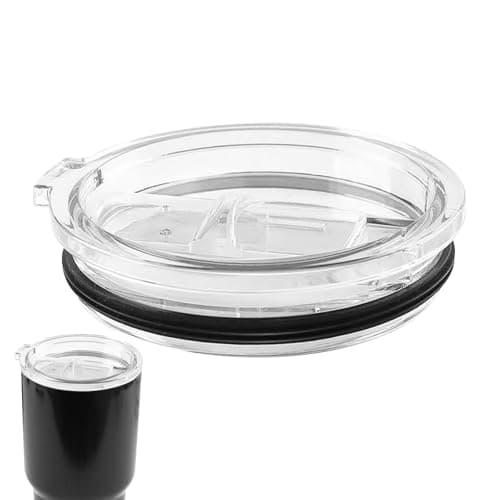 Lunaobrik Spill-Proof Replacement Lid for Travel Mugs and Tumblers - Insulated Stainless Steel Lid