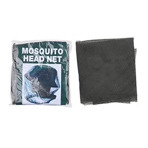 Kare & Kind 5-pack Head Net Mesh - Mosquito Net - Protects Face, Head, Neck from Bugs, Flies, Insects, Bees - Outdoor, Camping, Hiking, Trekking, Walking, Beekeeping, Gardening, Fishing (Dark Green) — view 4