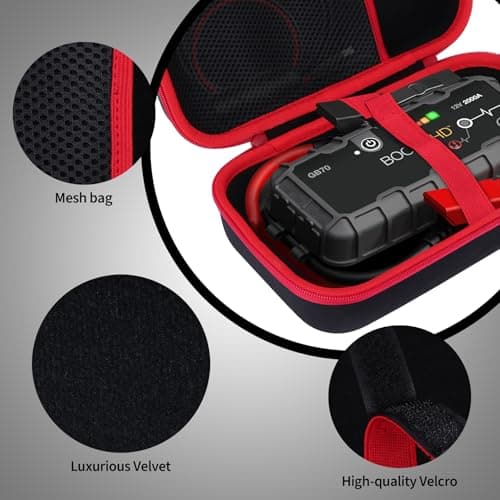 Peyyargo Protective Case for Boost HD GB70 UltraSafe Car Jump Starter — view 4