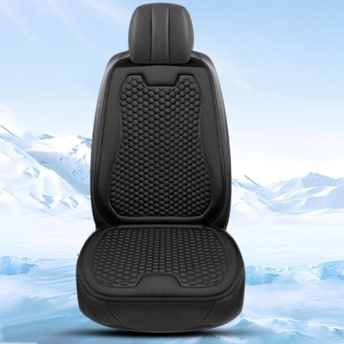 Breathable Car Seat Cooler, Non-Slip Cooling Cushion With Lumbar — view 3