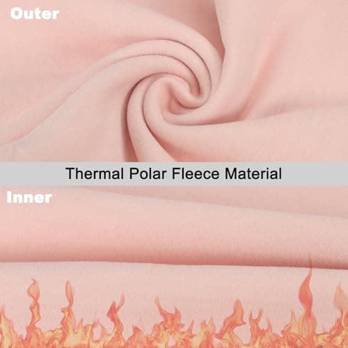 PATIKIL Winter Neck Warmer, 2 Pack Windproof Neck Gaiter Cold Weather Scarf Face Covering Ski Gaiter for Men Women, Pink — view 5