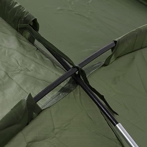Michigan 2/3 Person Olive Fishing Bivvy Beach Sea Coarse Shelter Tent — view 3