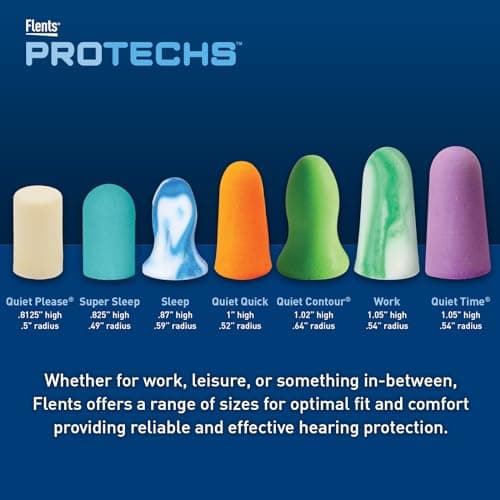 Flents Quiet Time Comfort Foam Ear Plugs - 10 Pair — view 4