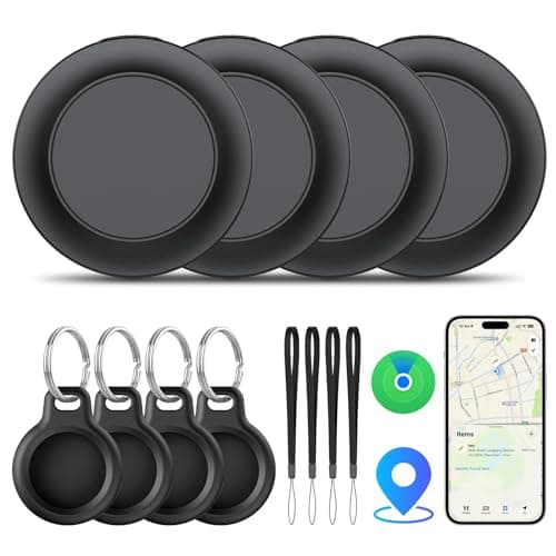 Air Tracker Tags 4-Pack,Bluetooth Item Locator Smart Tracker For iOS