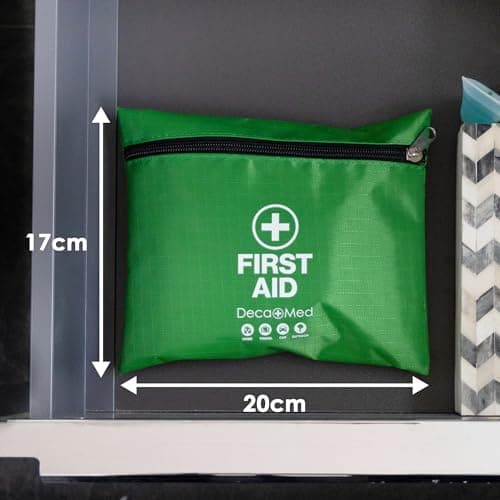 Deca+Med Premium First Aid Kits | Safety Essentials for Home, Office, Car, Caravan, Travel, and Camping (Small First Aid Kit) — view 3