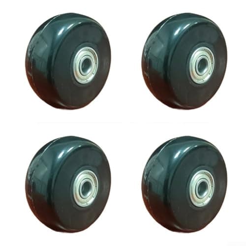 Suitcase Repair Wheels 56x24mm Plastic Core Suitcase Repair Wheels(Blue) — view 5