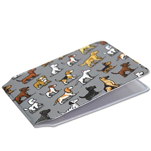 Third Castle Pixel Pooches - Doggy Oyster Card Holder, Unisex-Adults, Adults, Men, Plastic, Wallet - Card Holder, Wallet, Reusable, Grey, Cartoon Design, Fully Recyclable — view 3