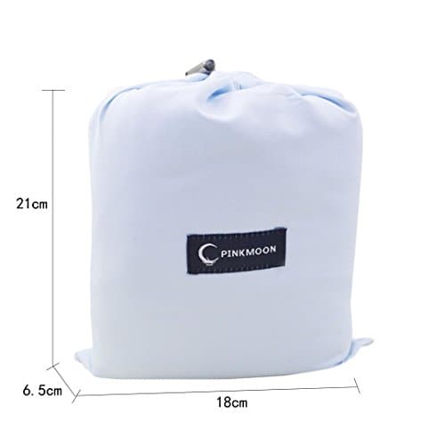 AiSi Cotton Sleeping Bag Liner Healthcare Sleep Sack with Carry Pouch Univeral for Travel Hotel | Business Trip | Camping — view 2