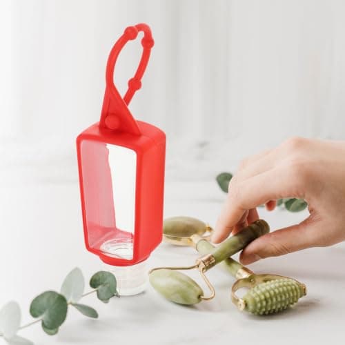 4pcs Portable 30ml Plastic Silicone Sleeve Containers for Hand Soap — view 5