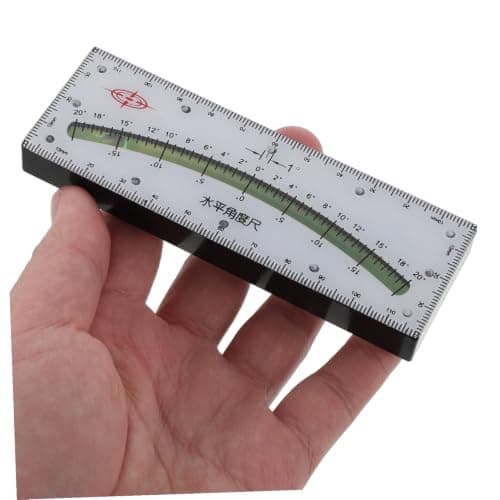 Zerodeko Rv and Accurate Leveling with Adhesive Attachment Level Gauge Plastic Inclinometer for Trailer and Truck Outdoor Adventure Travel Measuring Tool — view 4