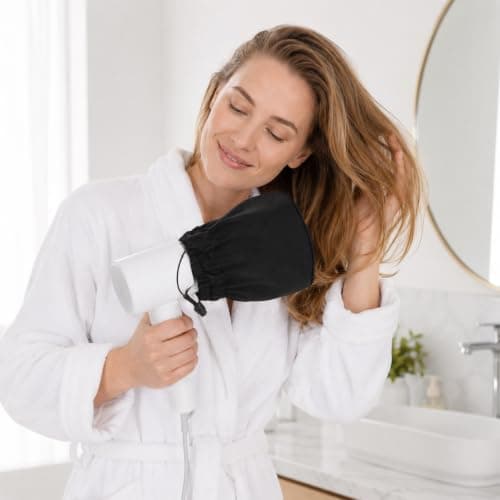 Hair Dryer Diffuser, Double-Layer Nylon Foldable Travel Diffuser — view 6