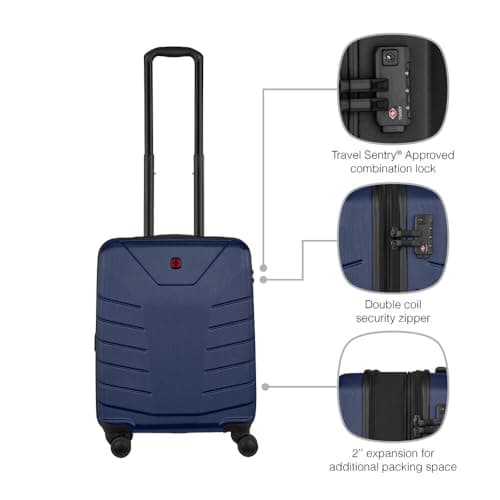 Wenger Pegasus S Carry-On Suitcase 39/44 l Expandable Hard-Shell Trolley — view 4