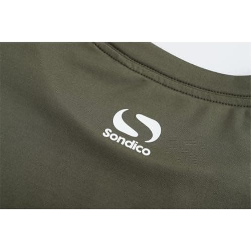 Sondico Mens Base Core Long Sleeve Layer Top Olive S — view 6