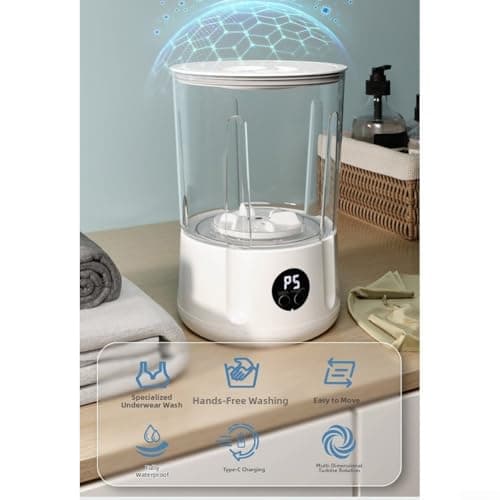Washer Washing Compact Laundry Wireless Tub Machine Compact — view 5