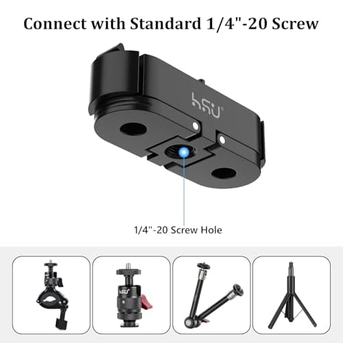 HSU Magnetic Latch Mount Adapter for GoPro Mission 1 Pro and Hero 13 Black — view 4