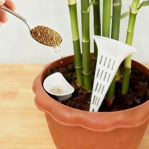 10-Pack Deep Root Watering Stakes, Multi-Hole Irrigation Spikes for Potted Plants, Soil Aerator & Fertiliser Applicator, Slow Release Watering Tool for Indoor & Outdoor Plants, Garden Watering System — view 5