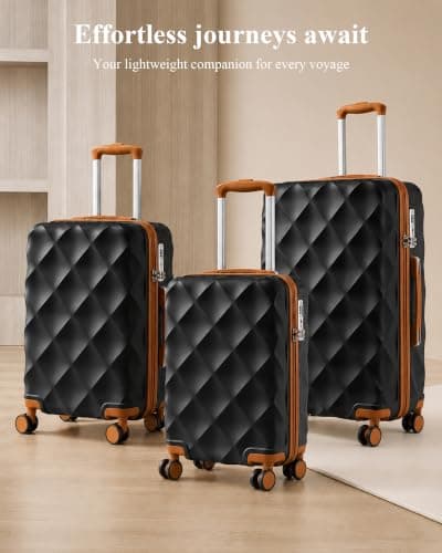 British Traveller 28 Inch Large Suitcase, Lightweight Hard Shell Luggage — view 6