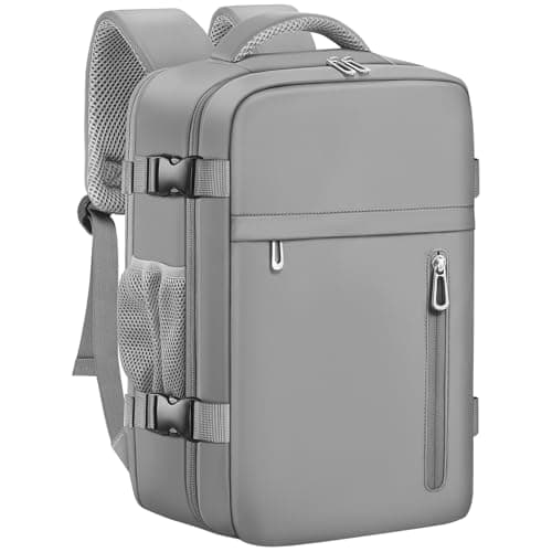OTAHGK Cabin Bags 40×20×25 for Ryanair Underseat Carry-ons Travel Backpack Hand Luggage Bag Cabin Size 20L Flight Rucksack Casual Daypack School Office Backpack Fit 14 Inch Laptop-Grey