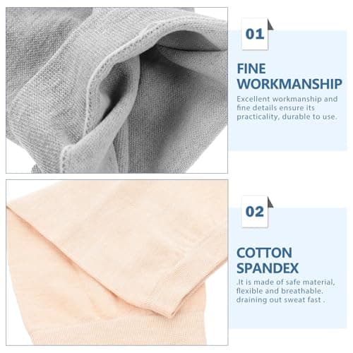 FRCOLORElbow Compression Sleeve Arm Support Brace Cotton Brace Protector for Men and Women 3Pairs ﻿ — view 4